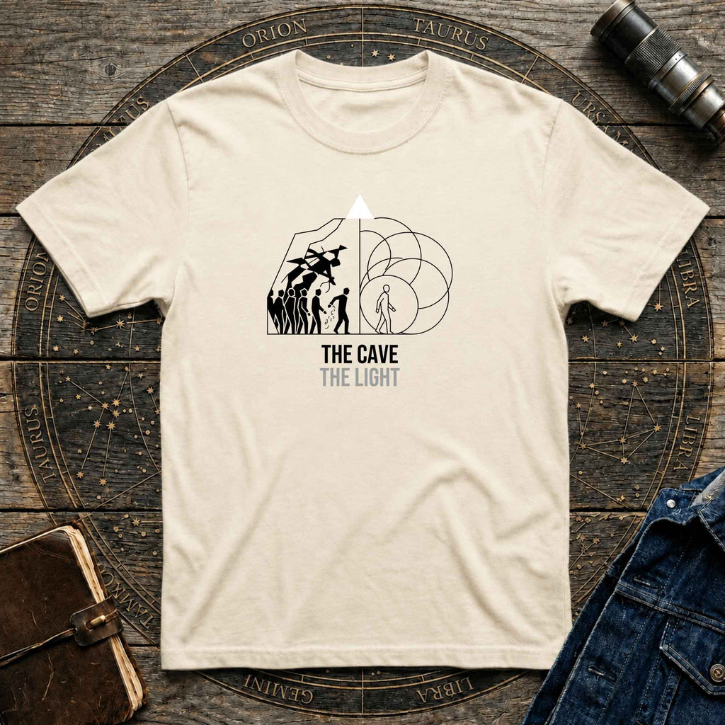 The Cave / The Light Philosophical Tee