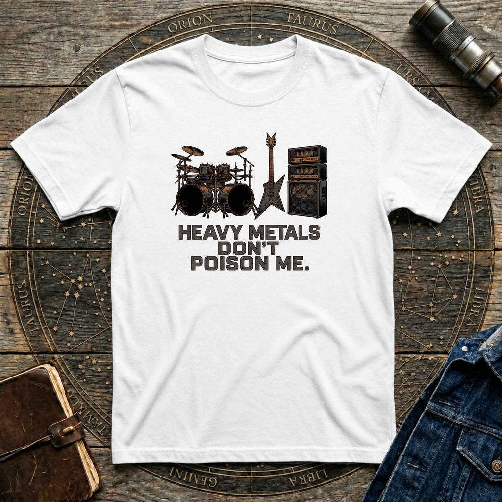 Heavy Metal Science Humor T-Shirt