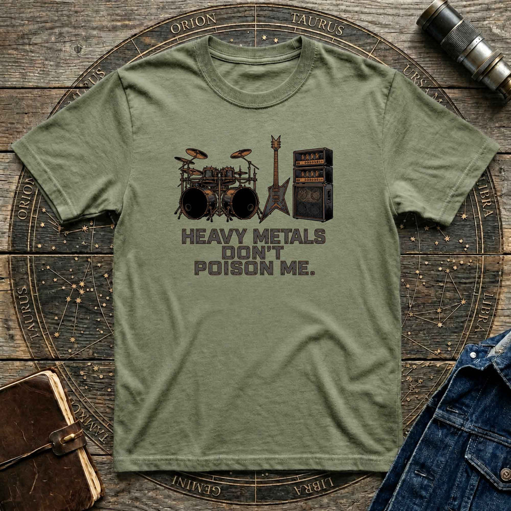 Heavy Metal Science Humor T-Shirt