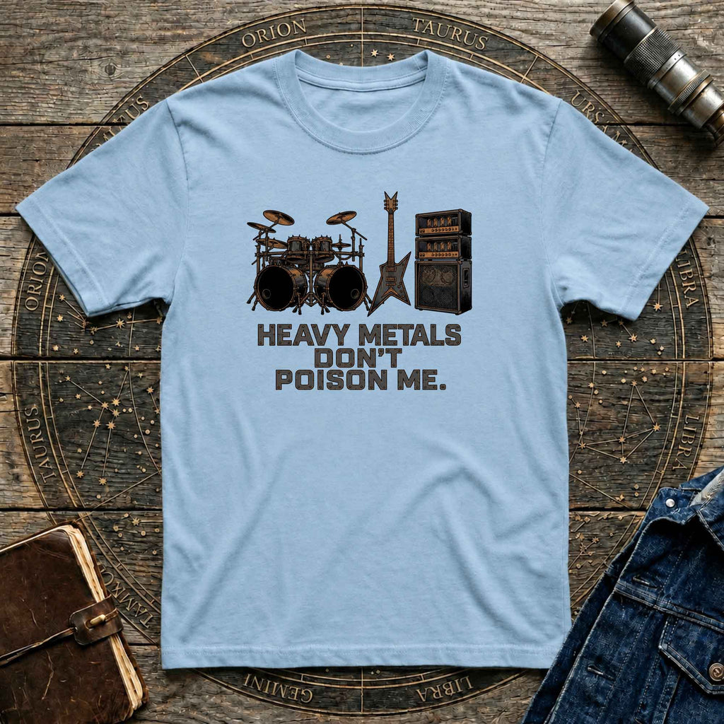 Heavy Metal Science Humor T-Shirt