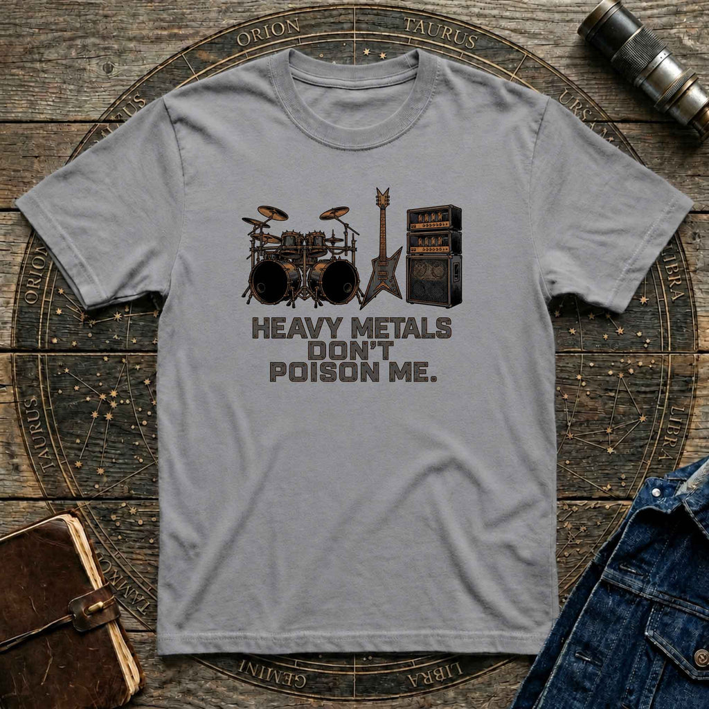 Heavy Metal Science Humor T-Shirt