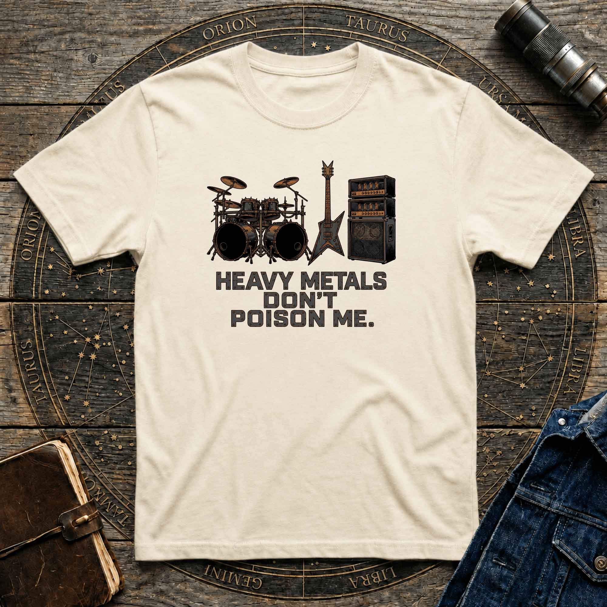 Heavy Metal Science Humor T-Shirt