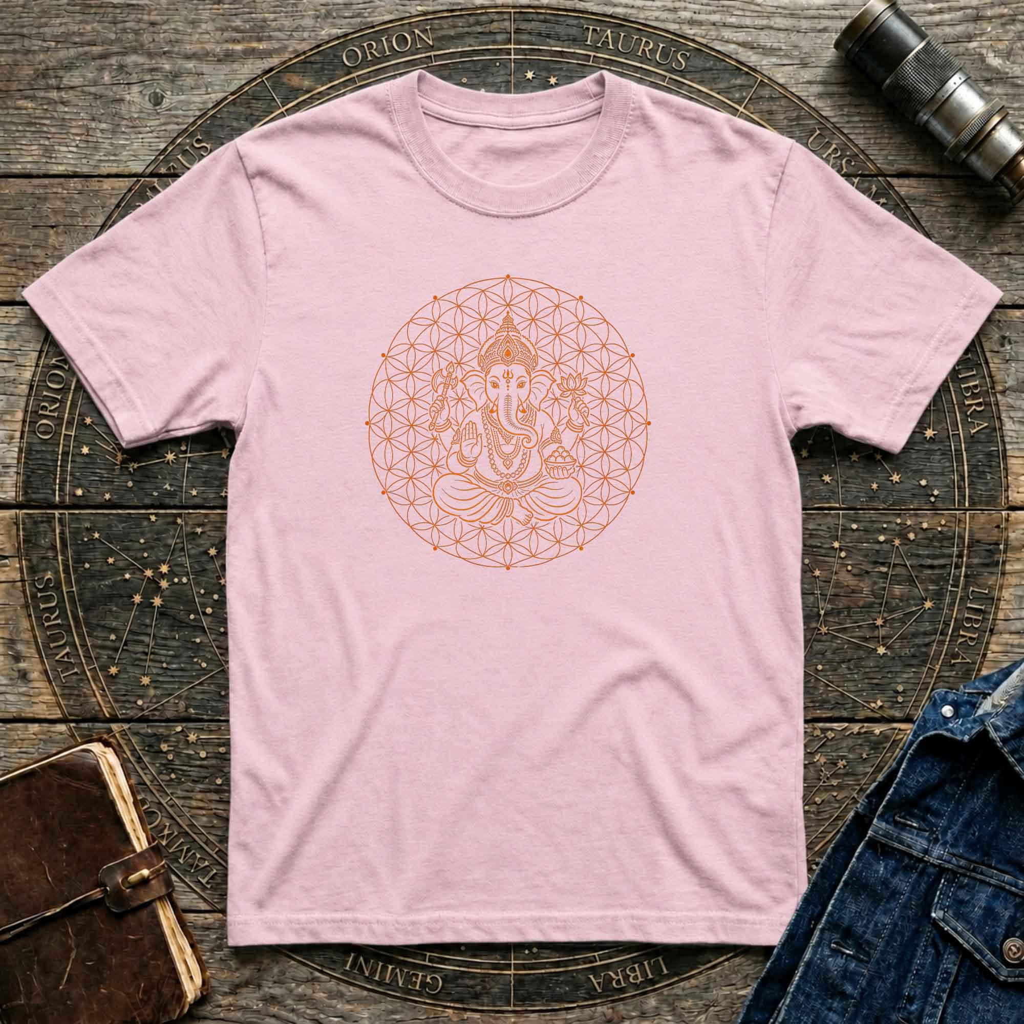 Ganesha Flower of Life T‑Shirt
