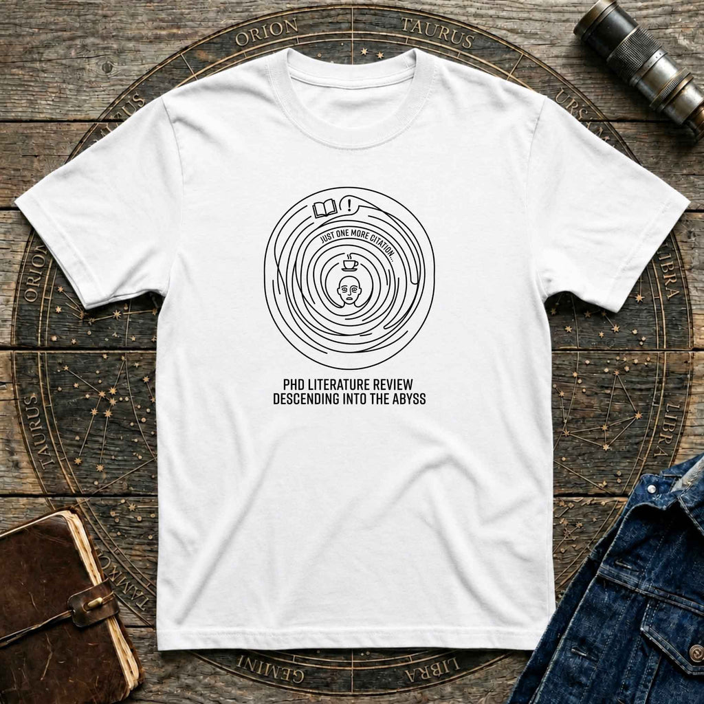 PHD Lit Review T-shirt