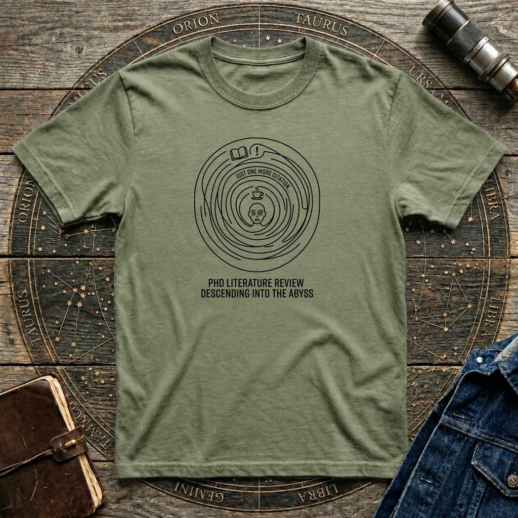 PHD Lit Review T-shirt