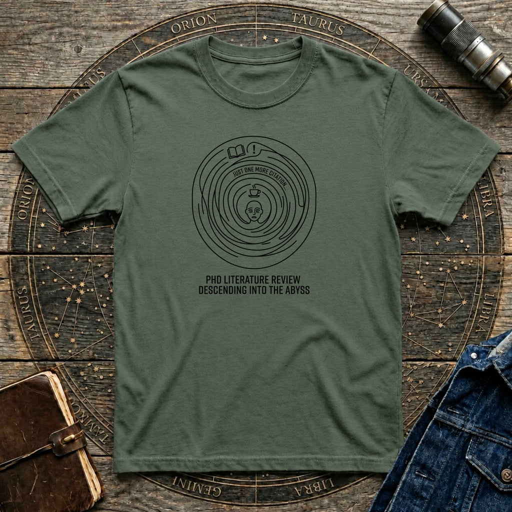 PHD Lit Review T-shirt