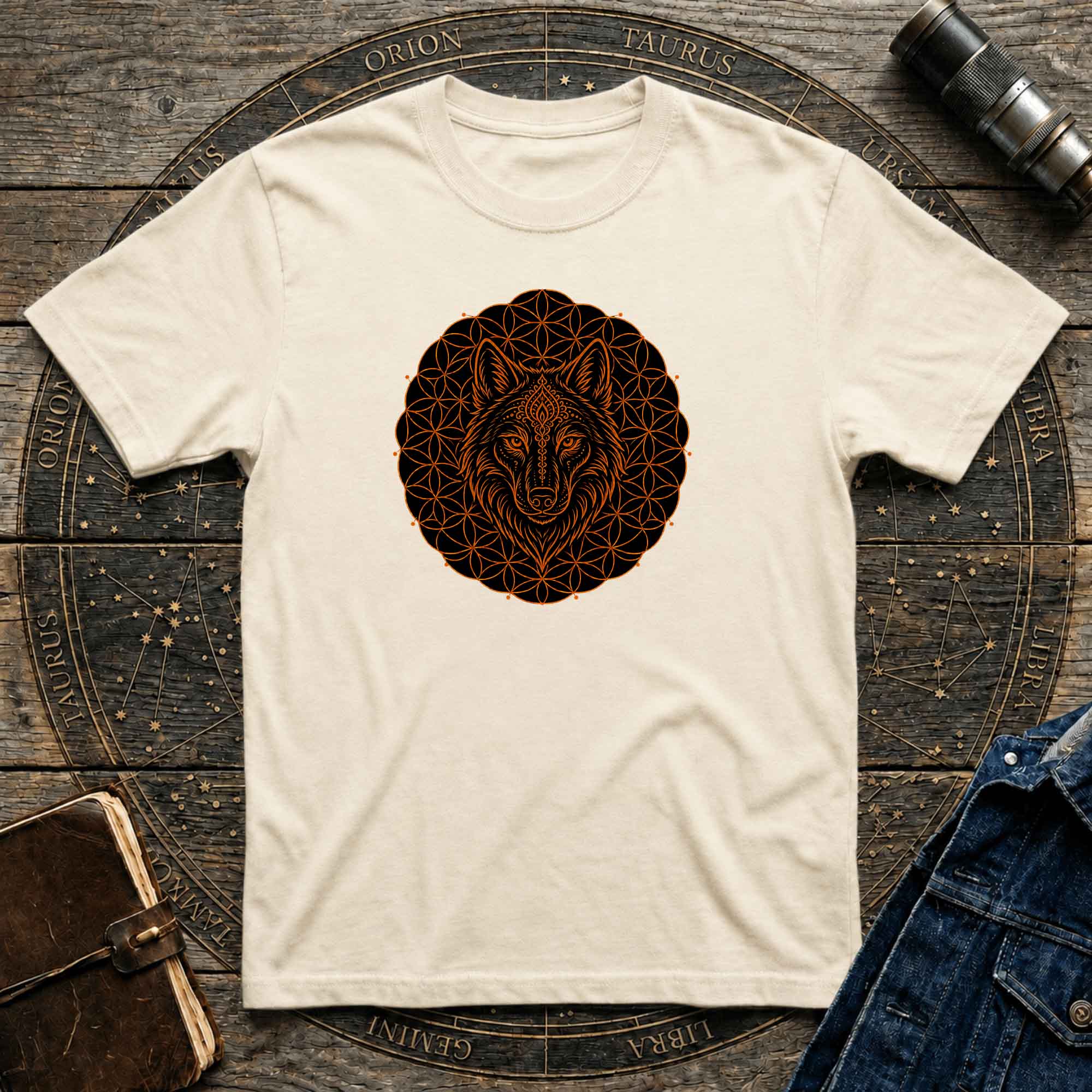 Wolf Mandala T-Shirt