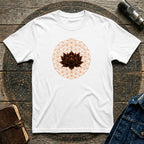 Lotus Mandala Sacred Geometry Tee