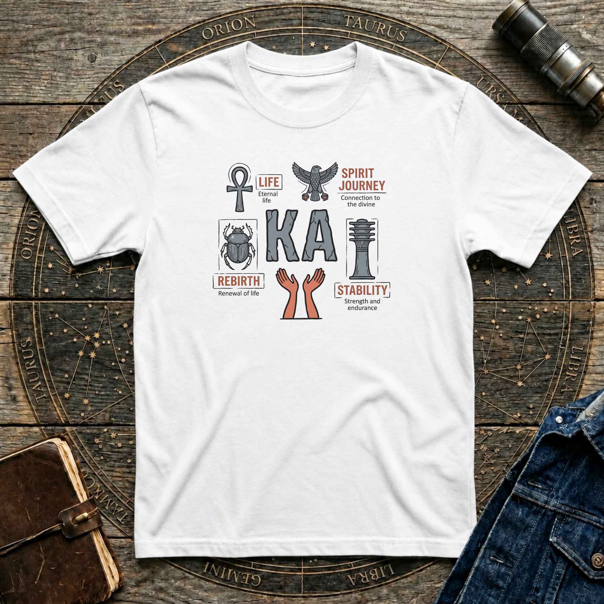 KA Egyptian Symbol T-Shirt