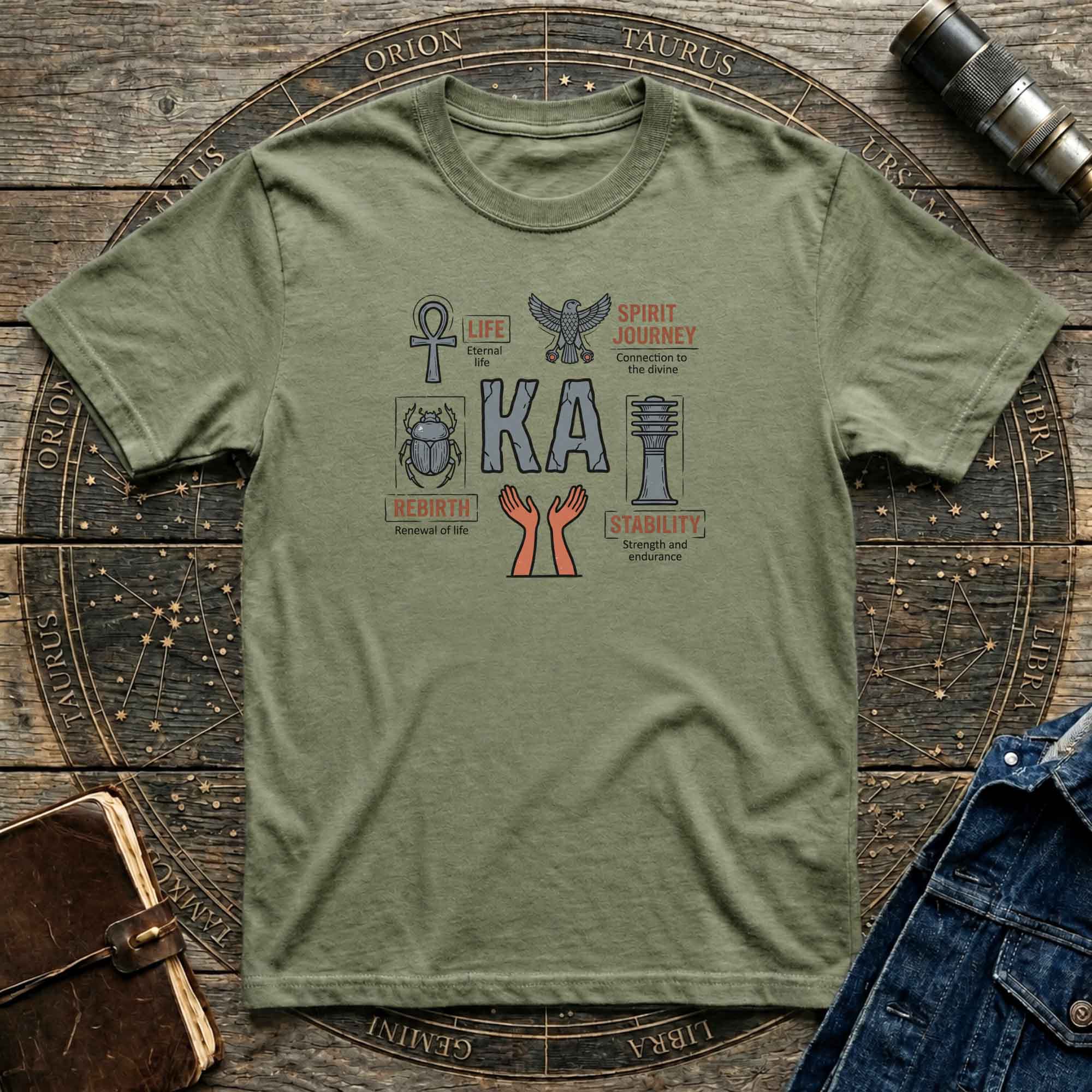 KA Egyptian Symbol T-Shirt