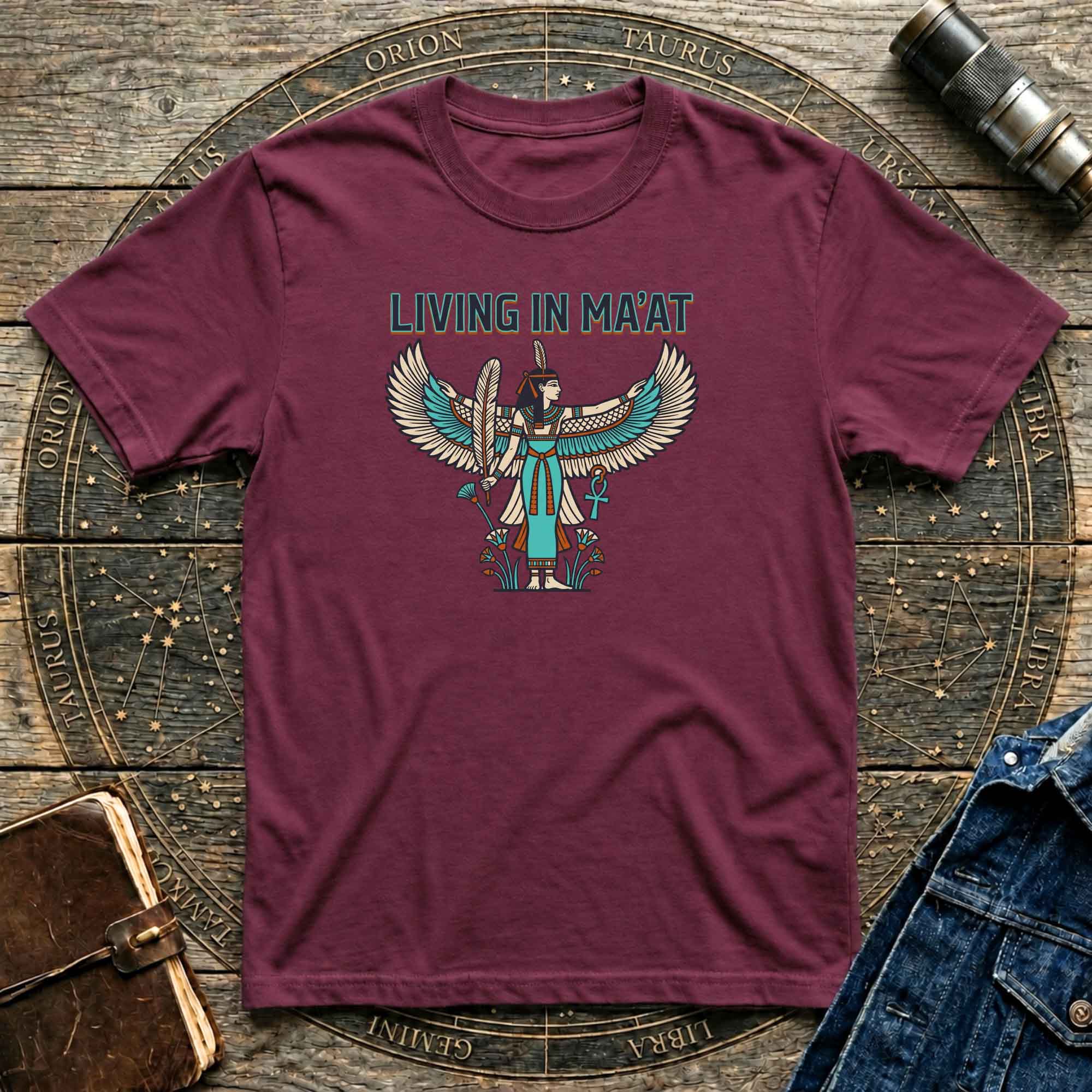 Ma'at Egyptian Goddess T-Shirt