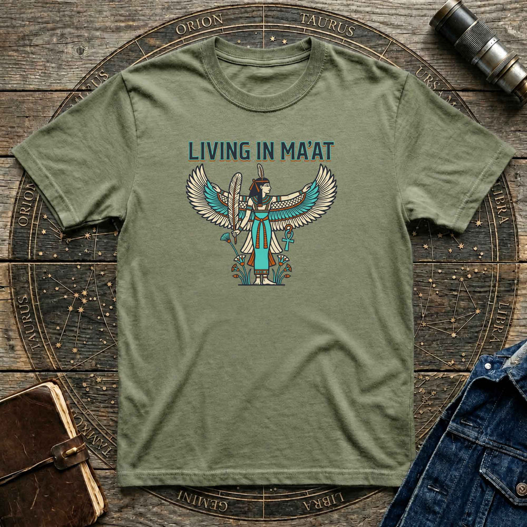 Ma'at Egyptian Goddess T-Shirt