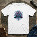 Ankh Pyramid Sacred Geometry Tee