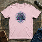 Ankh Pyramid Sacred Geometry Tee