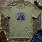 Ankh Pyramid Sacred Geometry Tee