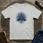 Ankh Pyramid Sacred Geometry Tee