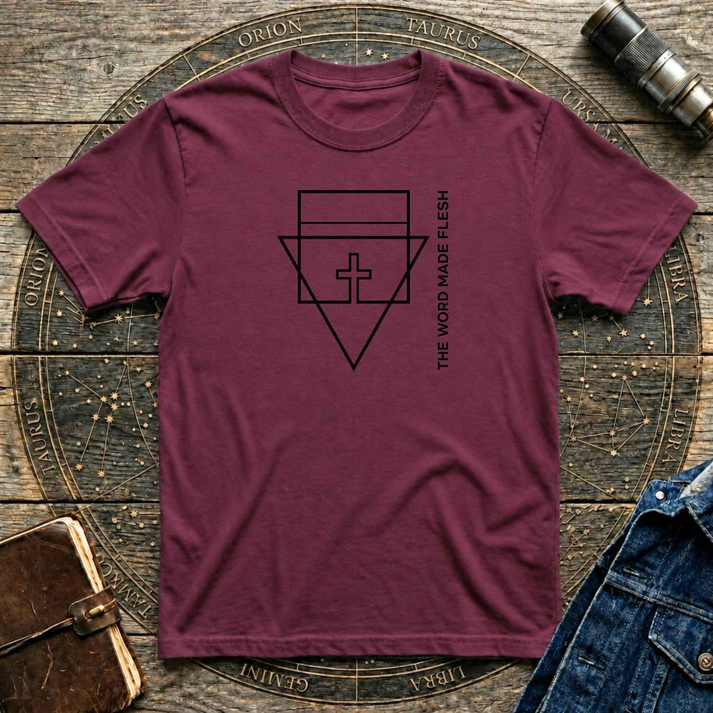 Minimalist Christ Geometry T‑Shirt