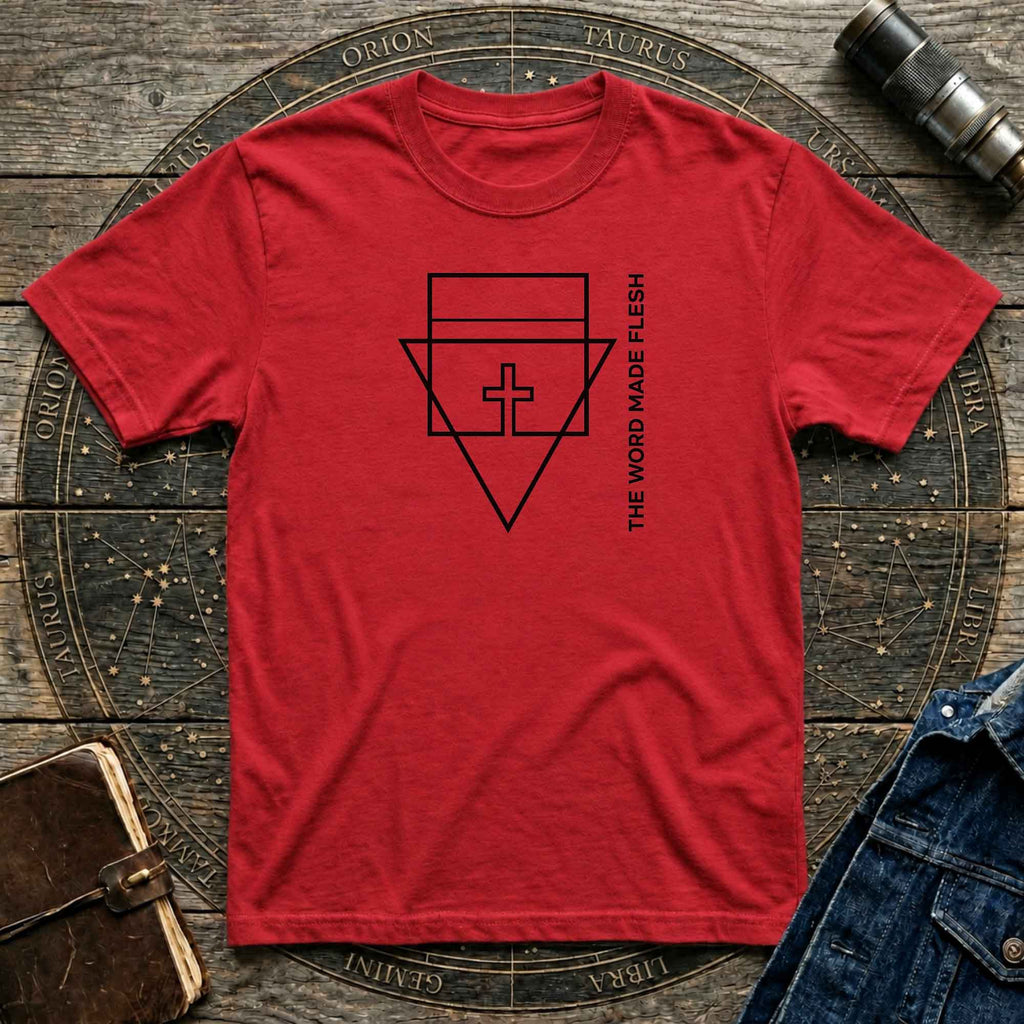 Minimalist Christ Geometry T‑Shirt