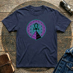 Sacred geometry Ankh tee