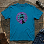 Sacred geometry Ankh tee