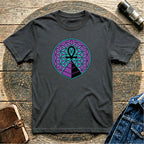 Sacred geometry Ankh tee