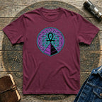 Sacred geometry Ankh tee