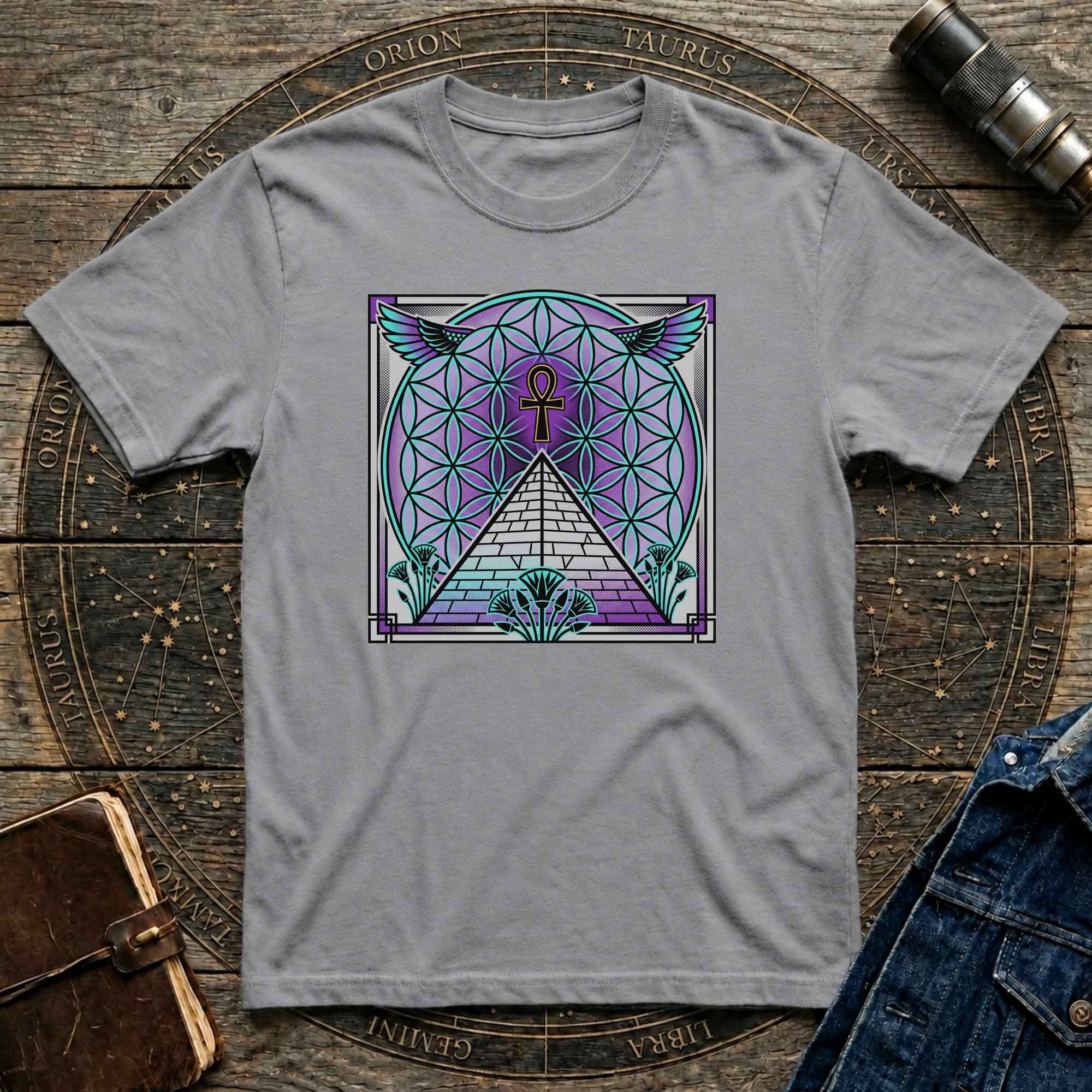 Sacred Geometry Egyptian Tee