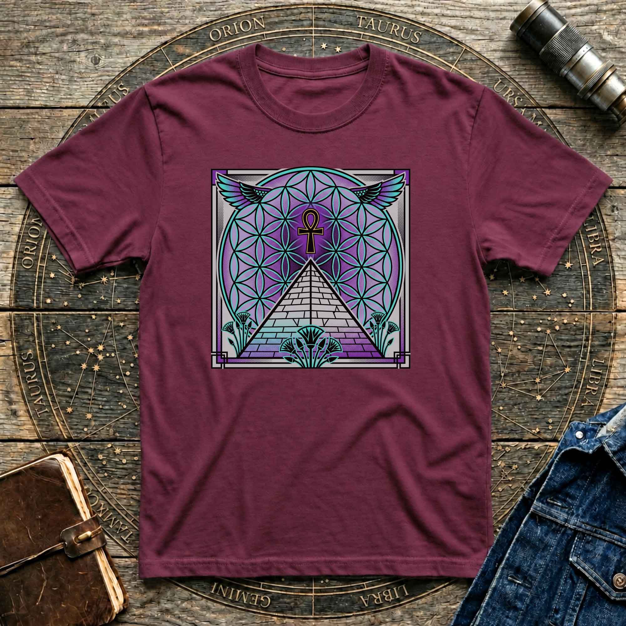 Sacred Geometry Egyptian Tee