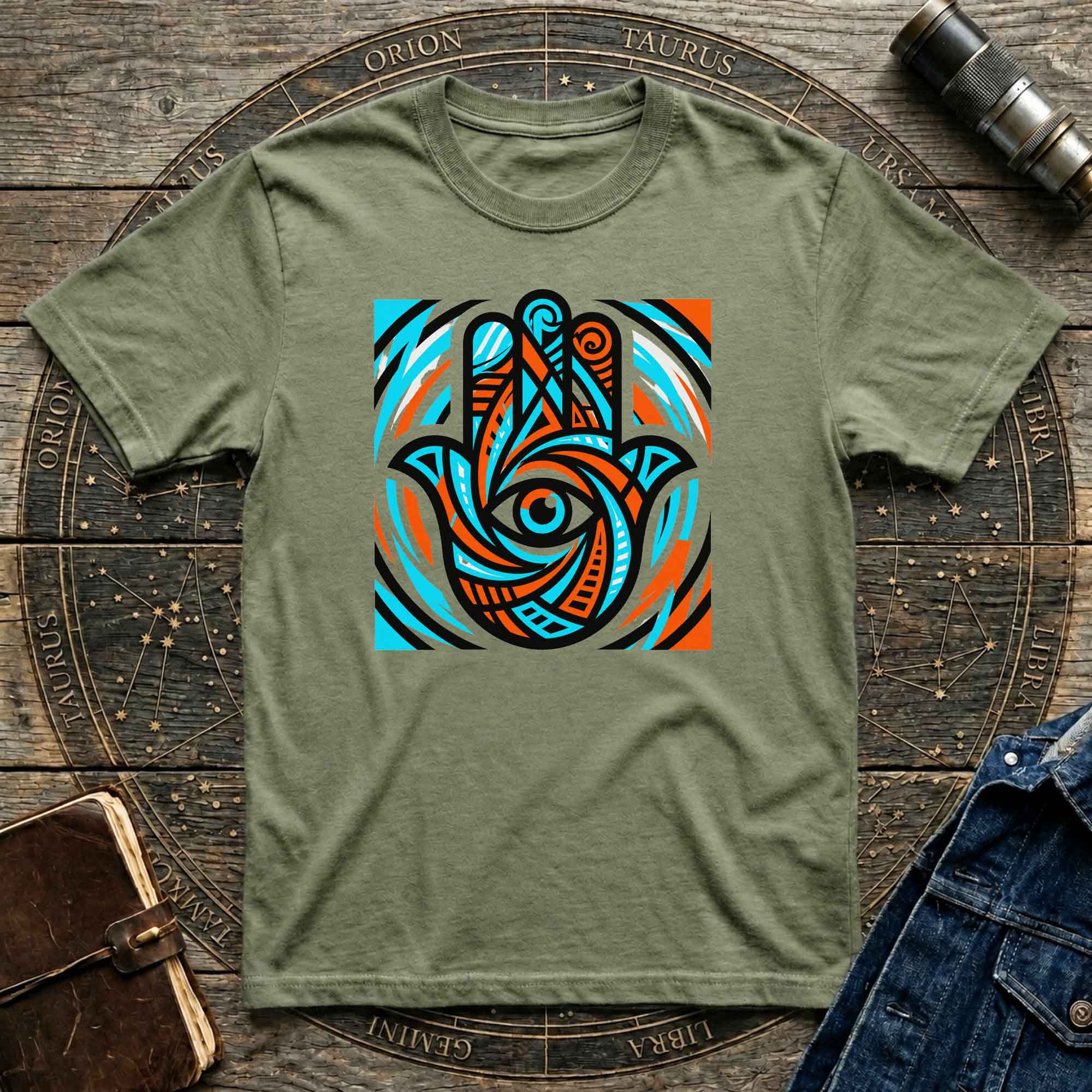 Hamsa Hand Art T-Shirt
