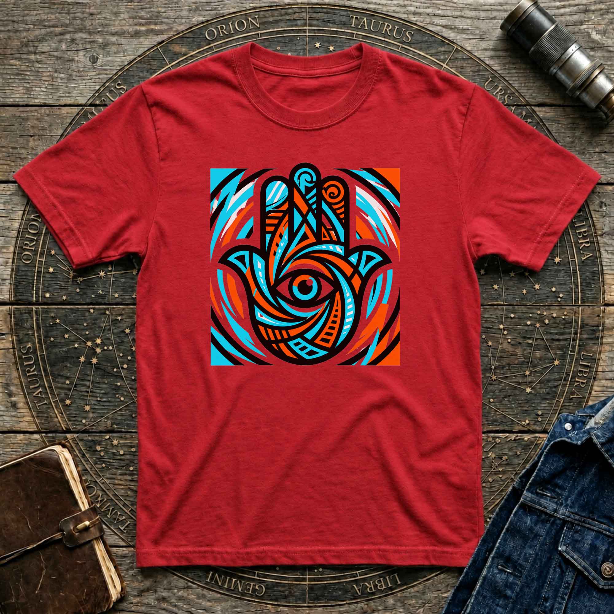 Hamsa Hand Art T-Shirt