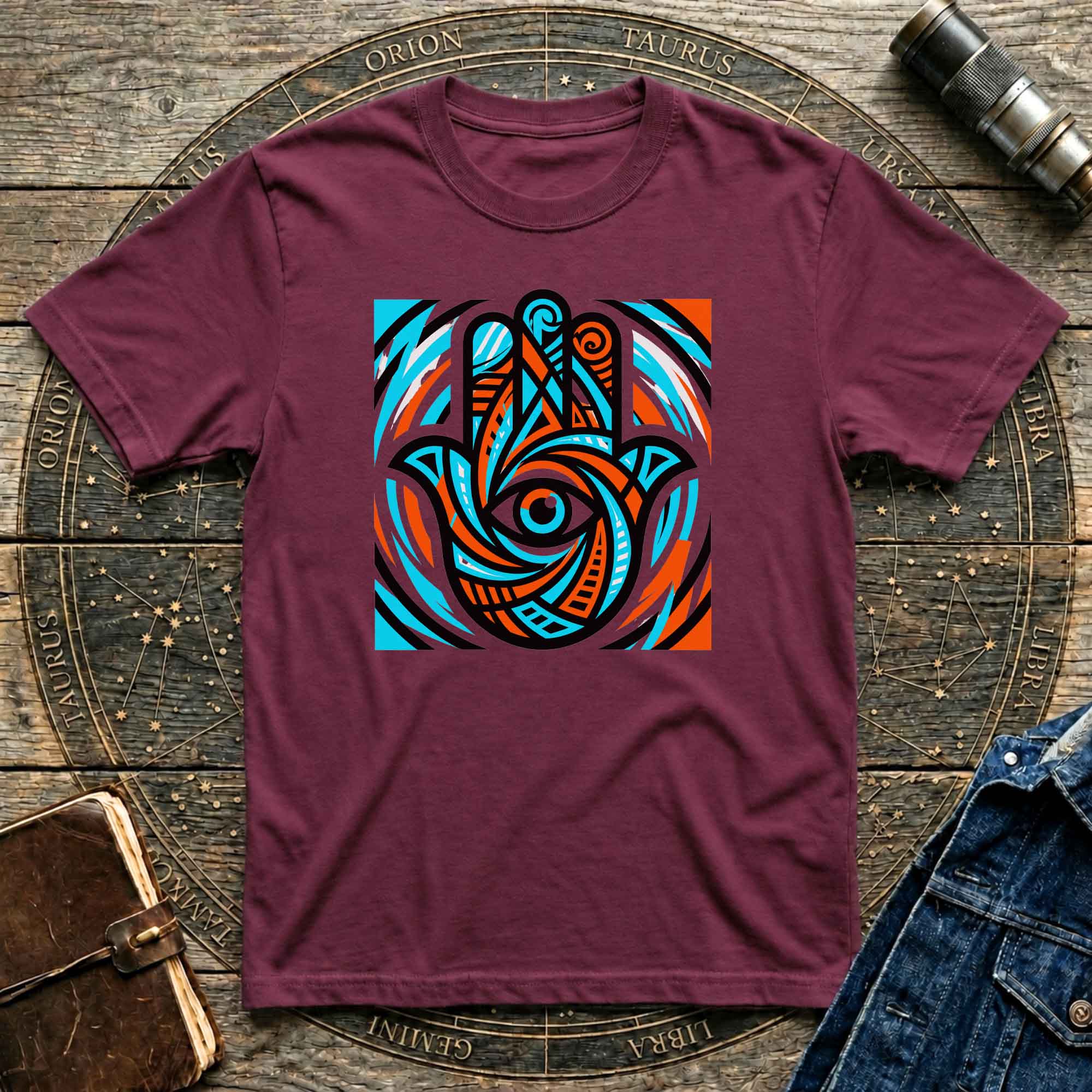Hamsa Hand Art T-Shirt