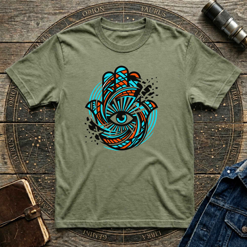 Hamsa Hand Eye Graphic Tee