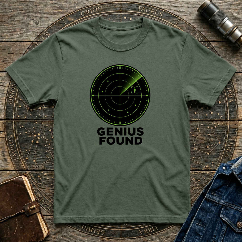 Genius Found Radar T-shirt
