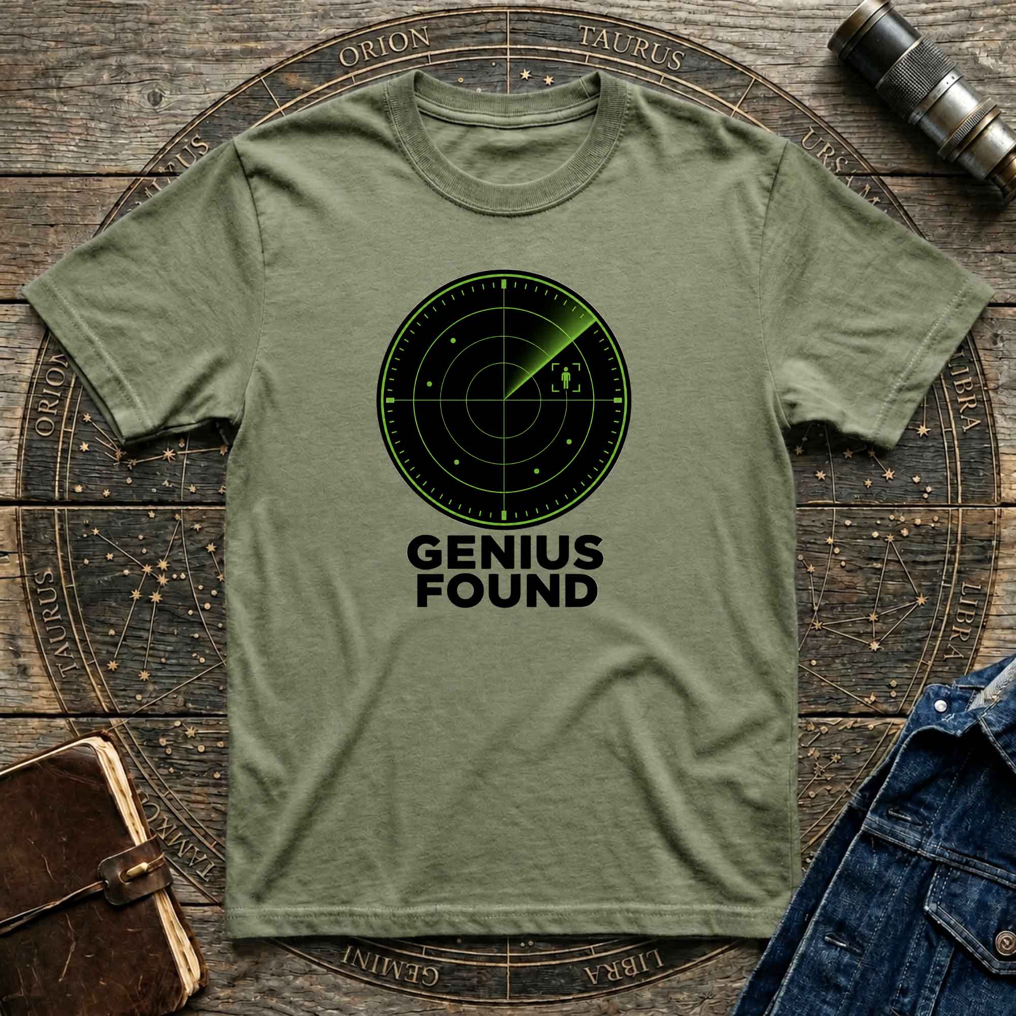 Genius Found Radar T-shirt