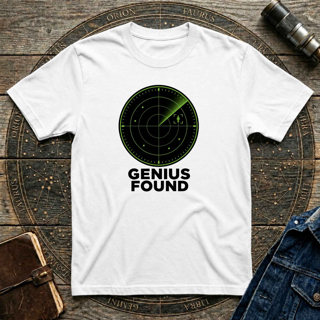 Genius Found Radar T-shirt