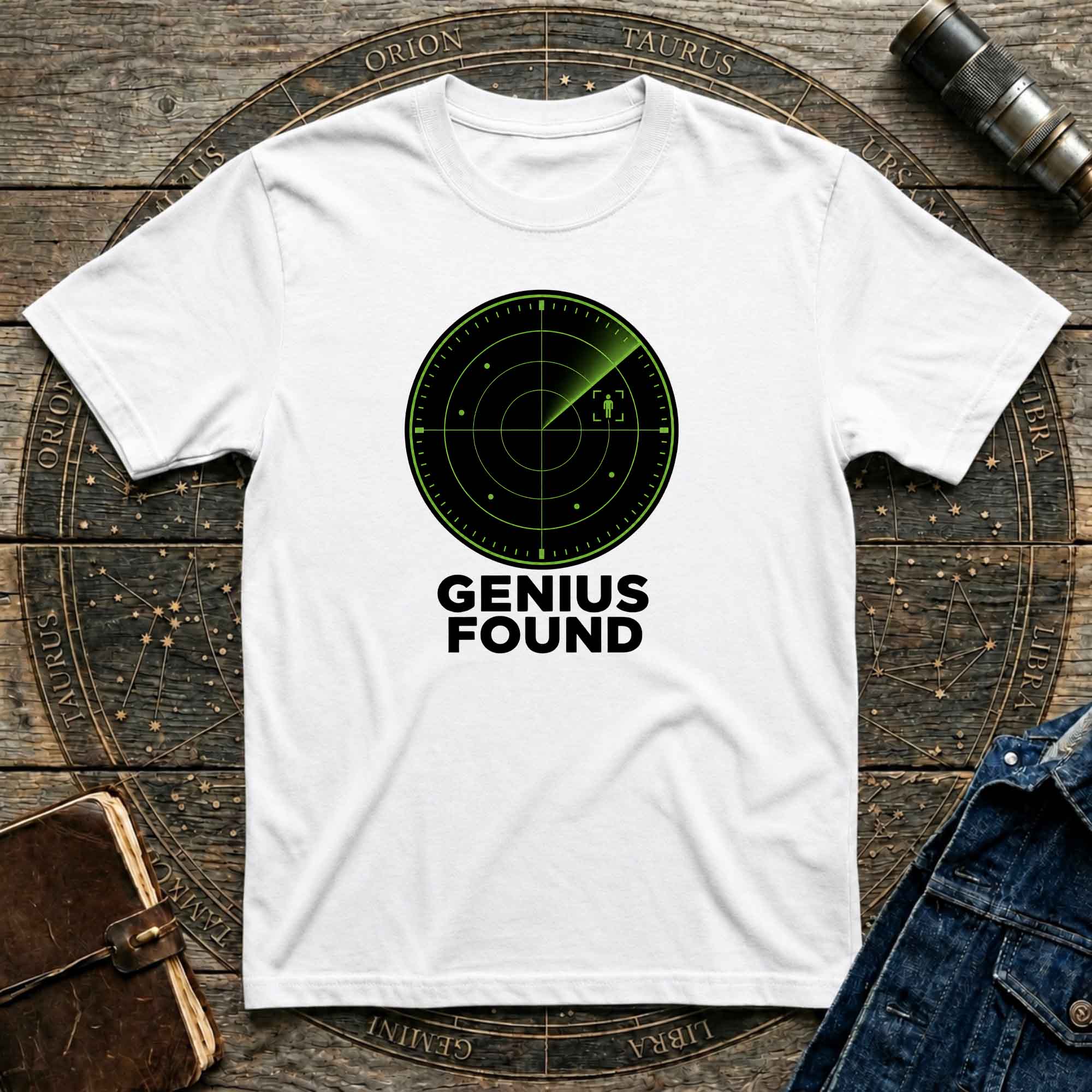 Genius Found Radar T-shirt