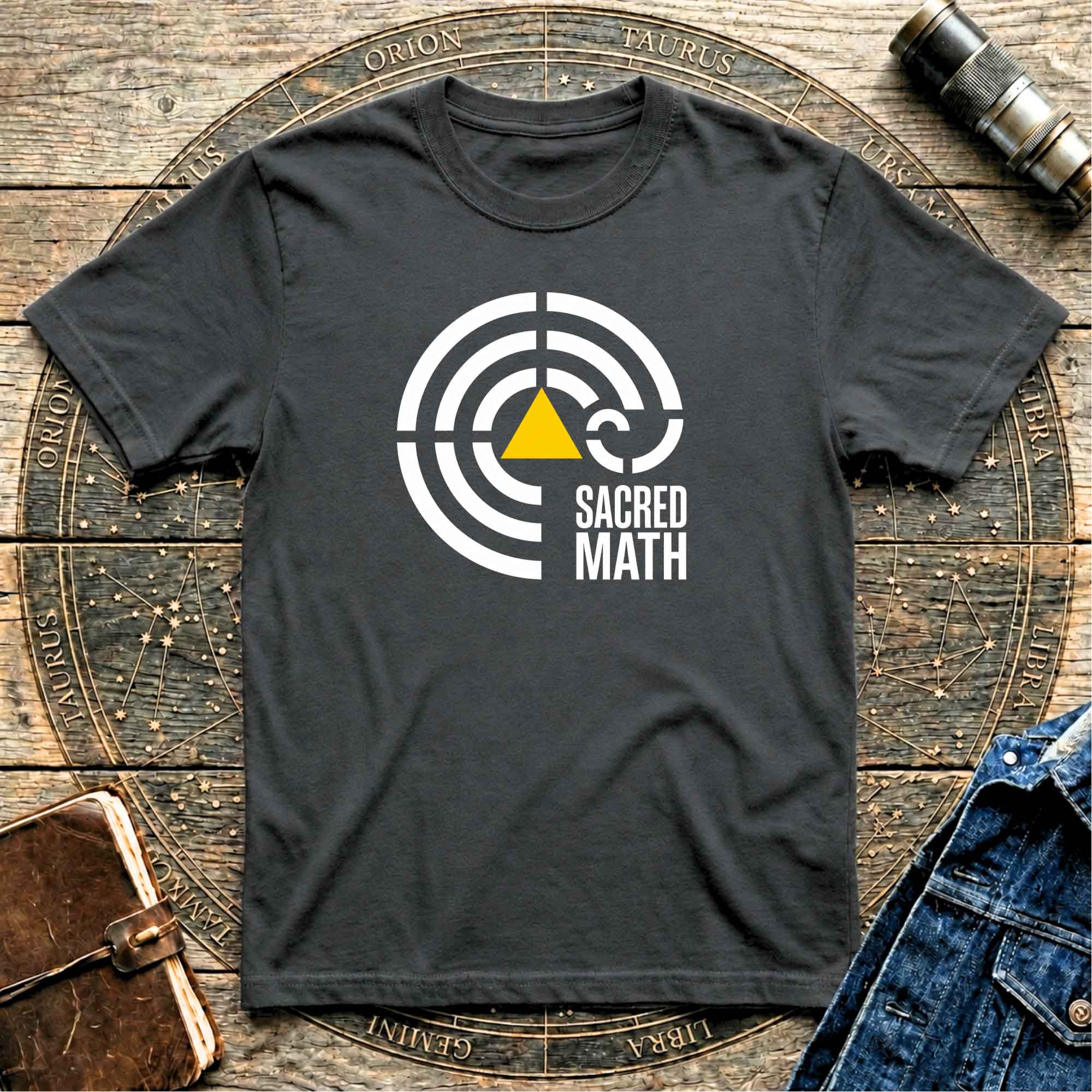 Sacred Math Black T-Shirt