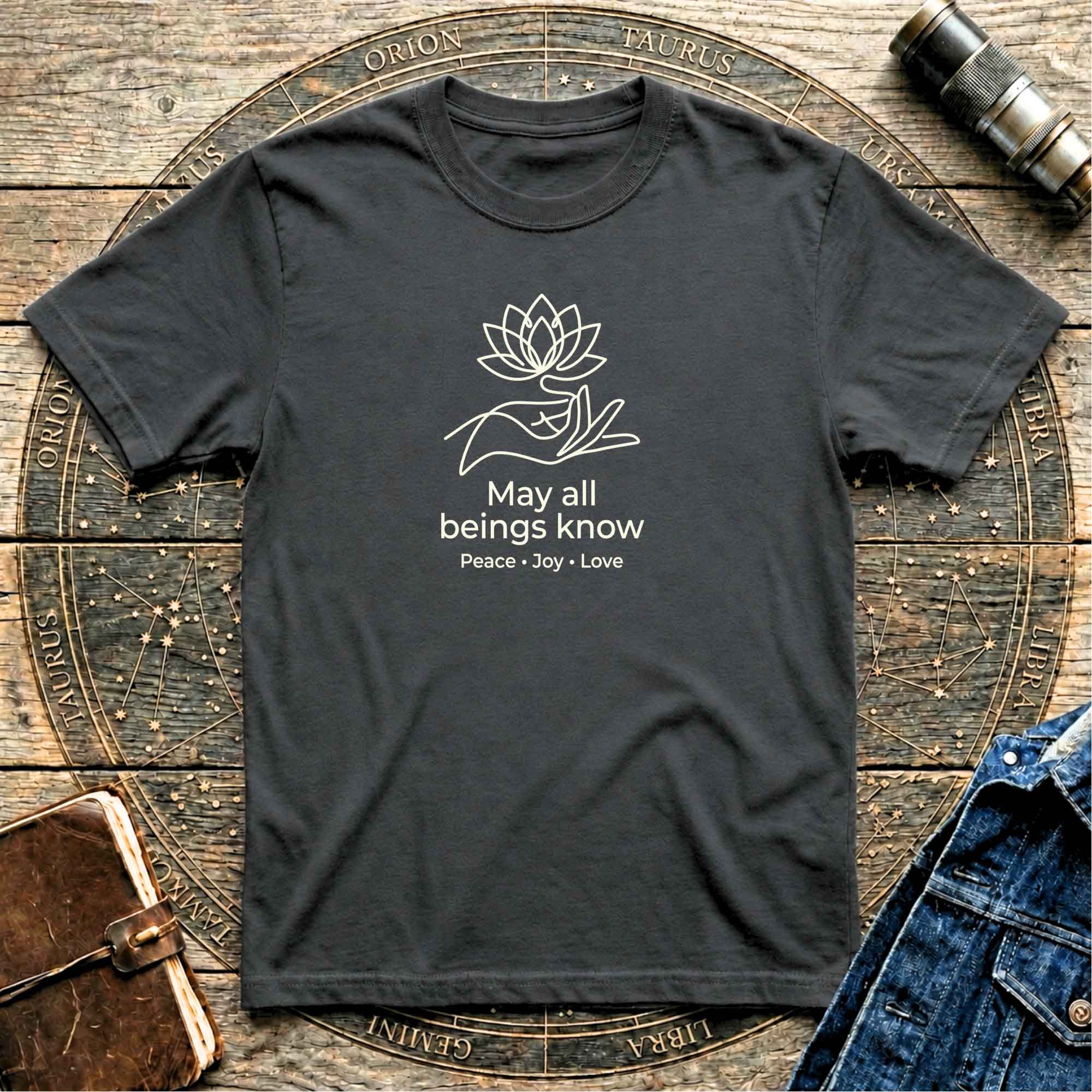 Peace Black T-Shirt