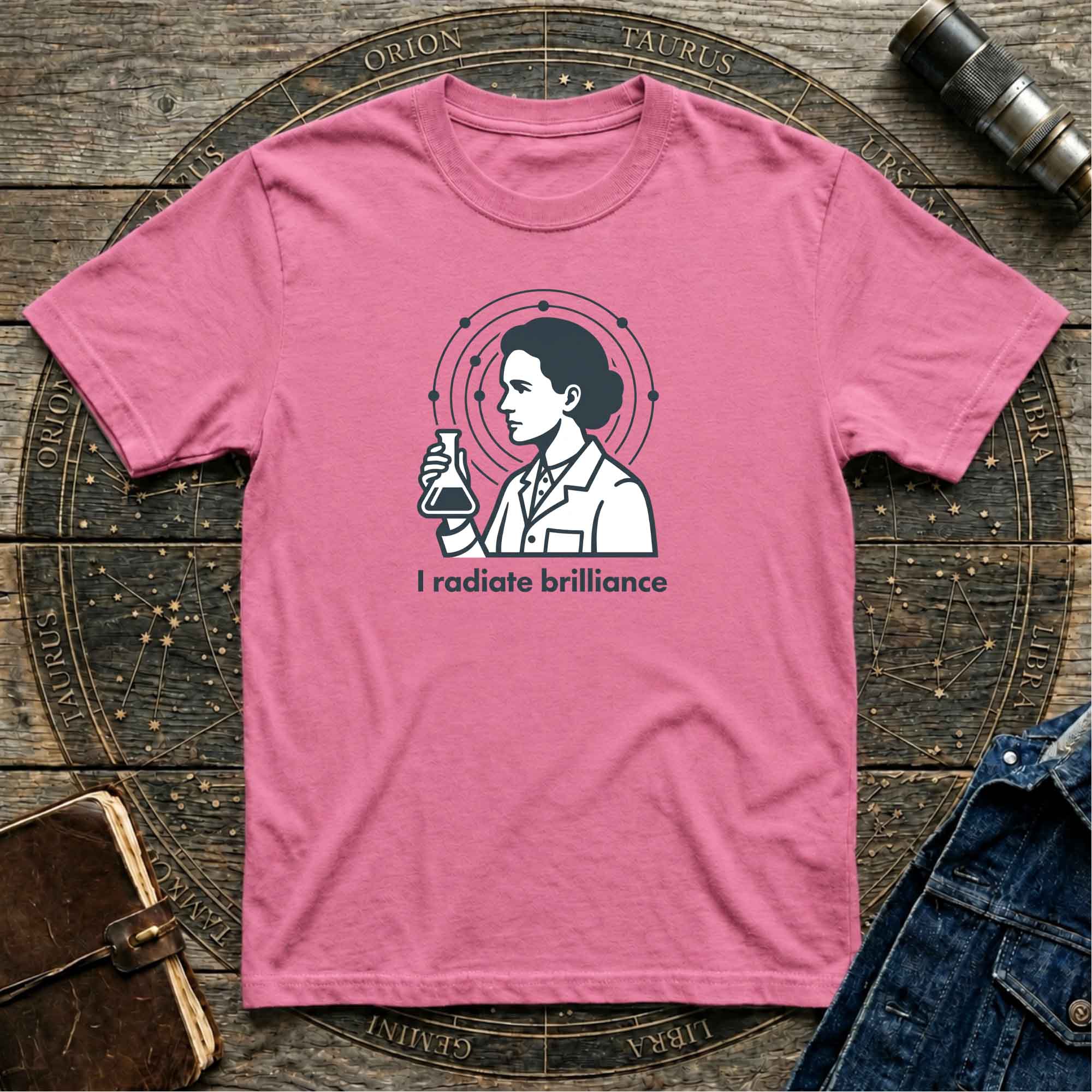 I Radiate Brilliance Curie T-Shirt