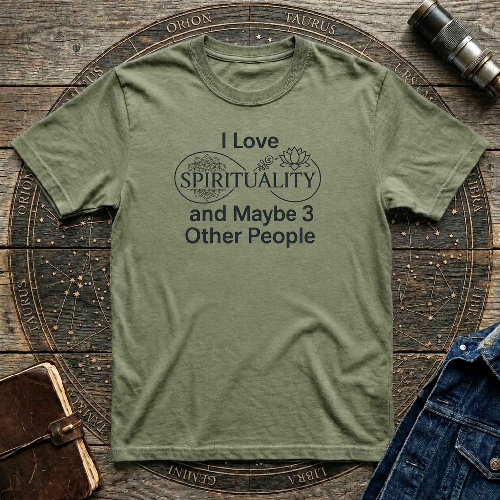 I love Spirituality T-shirt - Light colors