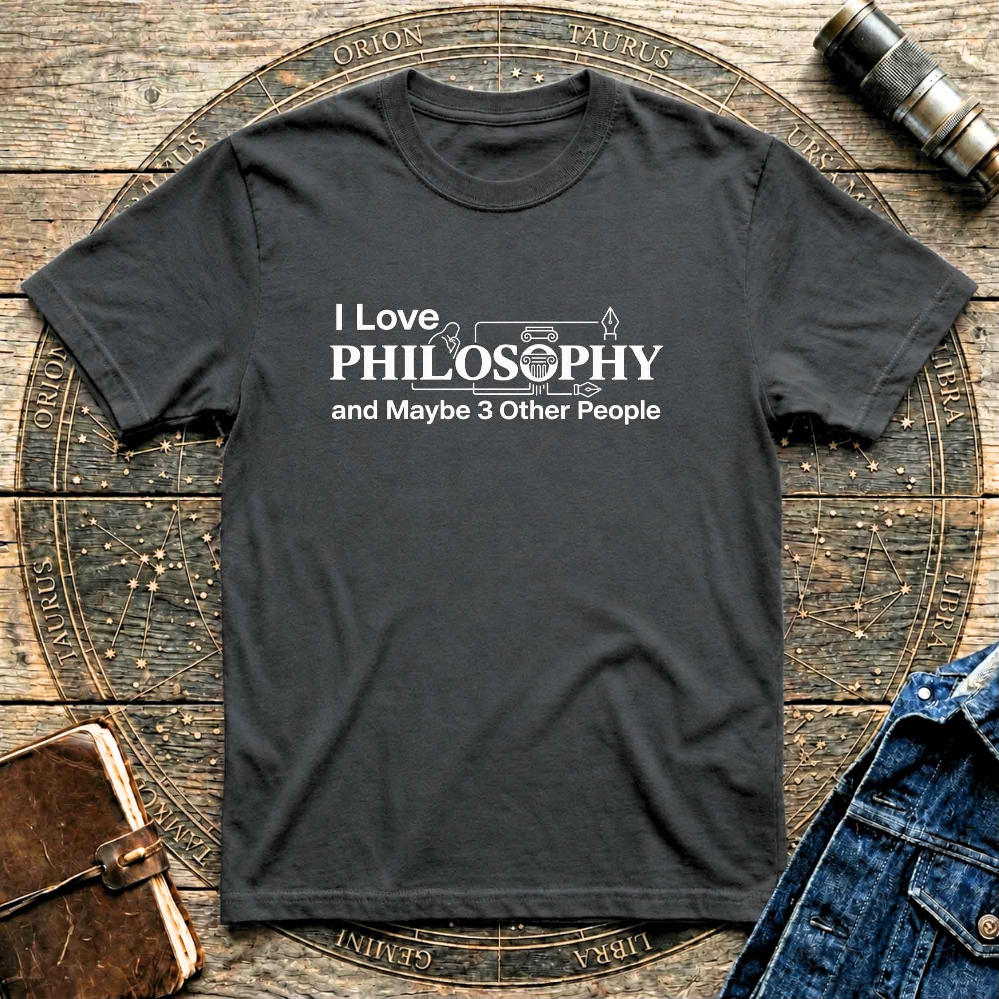 I love Philosophy Black T-Shirt