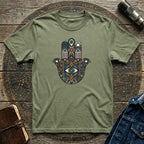 Hamsa Hand  Mosaic T-shirt