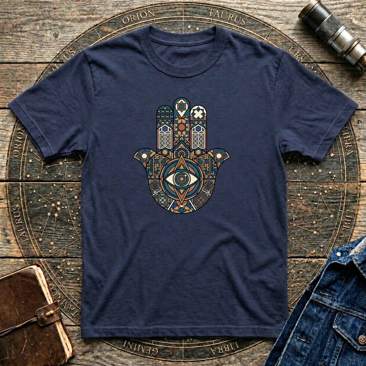 Hamsa Hand  Mosaic T-shirt