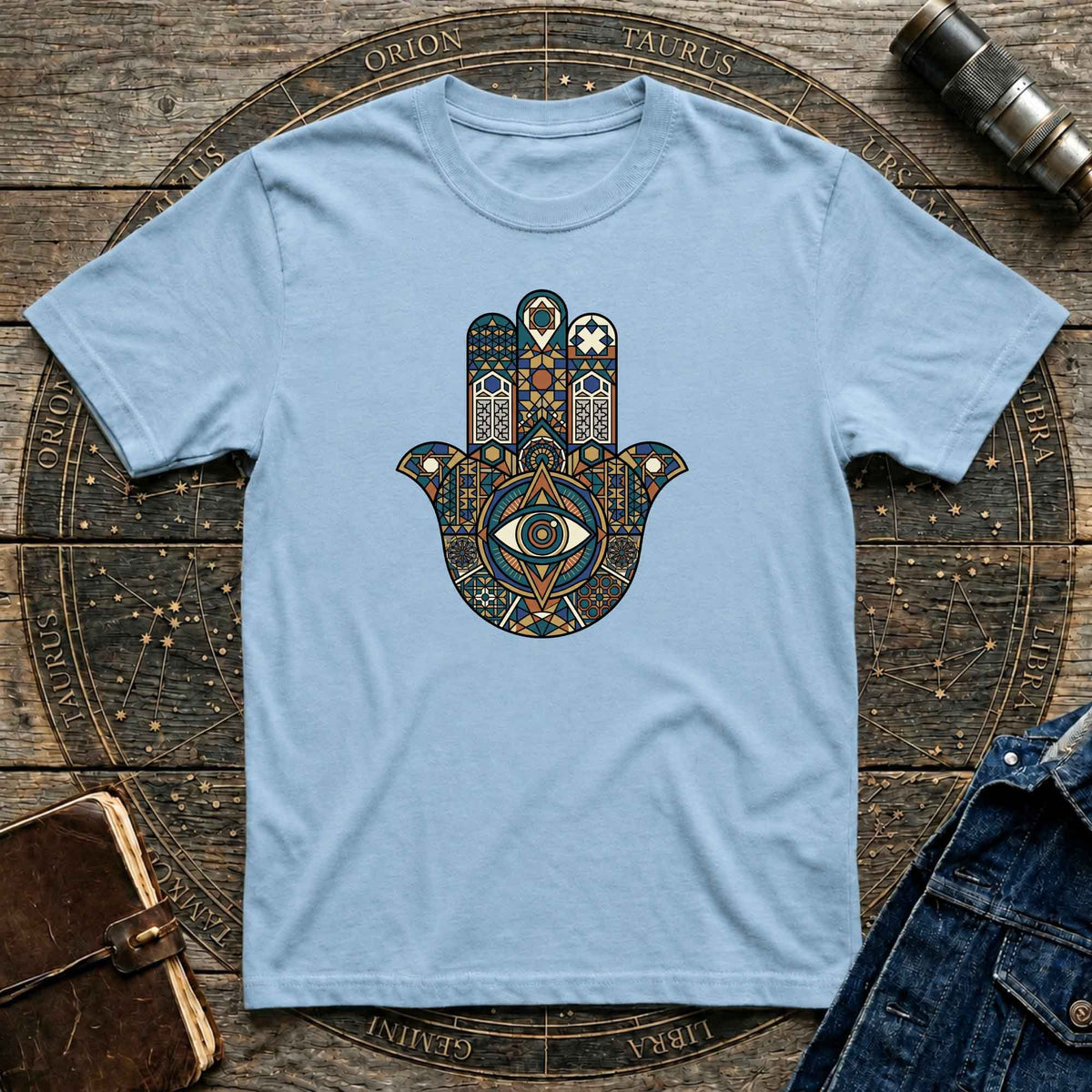 Hamsa Hand  Mosaic T-shirt