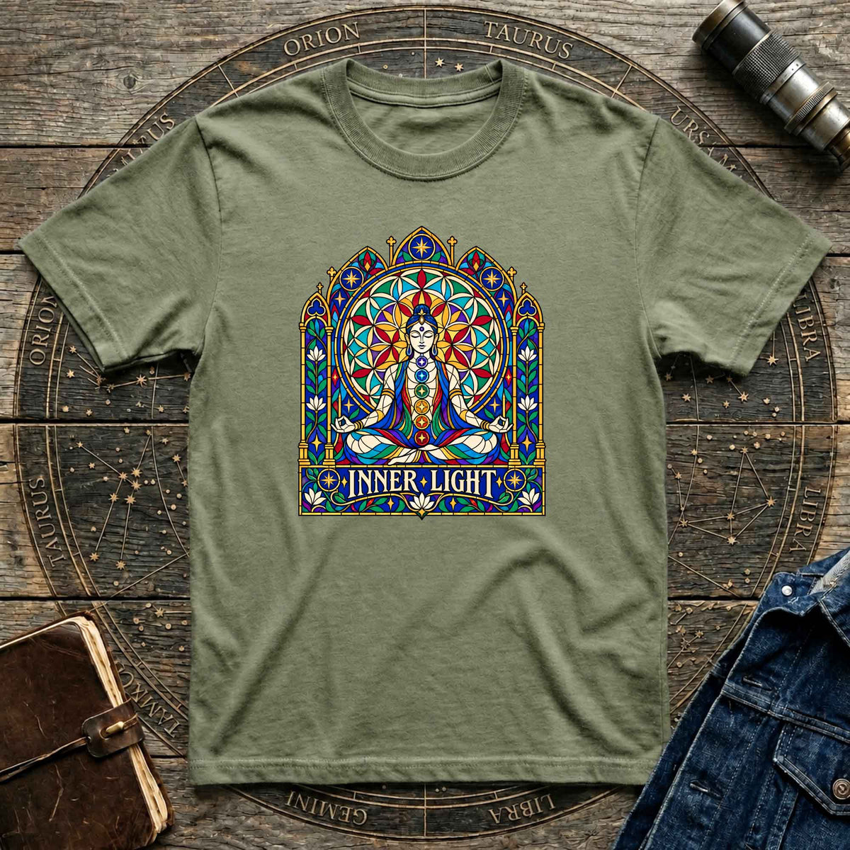 Inner Light Stained Glass T-shirt