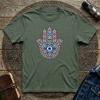 Mosaic Hamsa Eye T-shirt