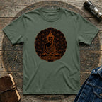 Buddha Sacred Geometry Mandala tee