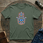 Hamsa Mosaic Art T-Shirt