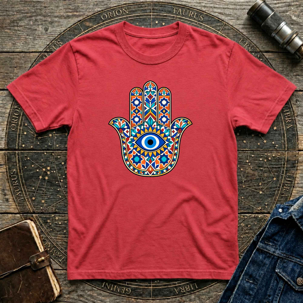 Hamsa Mosaic Art T-Shirt