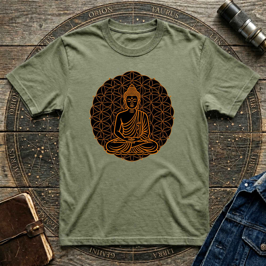 Vivid Buddha Mandala tee